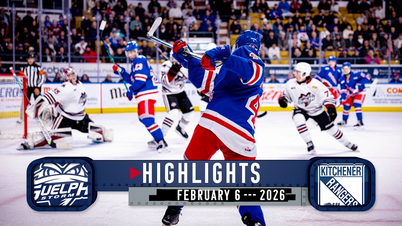 Game Highlights | Storm vs. Rangers - Feb. 6th, 2026