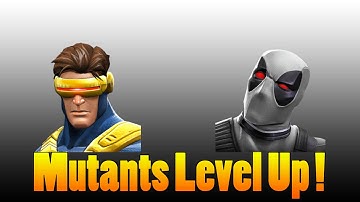 MARVEL: Contest Of Champions - 4* 90s CYCLOPS LEVELLING UP