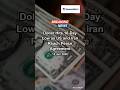 Peace Crashes the Dollar – Here's Why |subscribe for updates