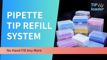 Pipet Tip Sorting Device For Bulk Pipette Tips Refilling Into Empty Rack - Tip Loader For Laboratory