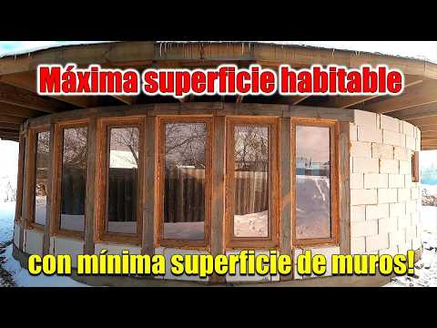 Casa redonda autoconstruida: ¡la tecnología más novedosa!