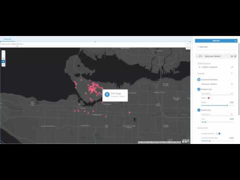 Create a Bubble Layer: SAP BusinessObjects Cloud Location Analytics