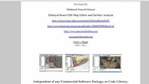 GIS Software Looking for Sponsors to The First African Arabian Egyptian GIS GPS, Convert GIS to HTML