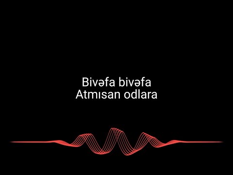 Bivefa karaoke - Reqsane - Azerbaijani Karaoke