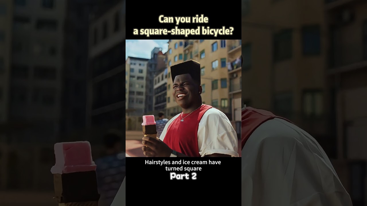 Can you ride a square-shaped bicycle?
