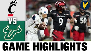 #5 Cincinnati vs USF | College Football Highlights