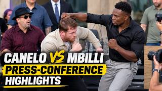 Canelo Alvarez vs Christian Mbilli: Heated Face-Off Turns INTENSE!