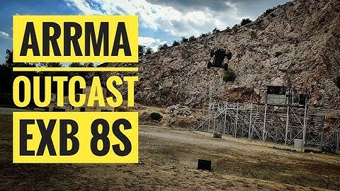 Arrma Outcast EXB 8s - bashing & ramp jumps