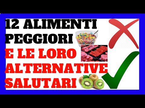 12 ALIMENTI PEGGIORI Per I DIABETICI E Le Alternative Salutari👈❌✅