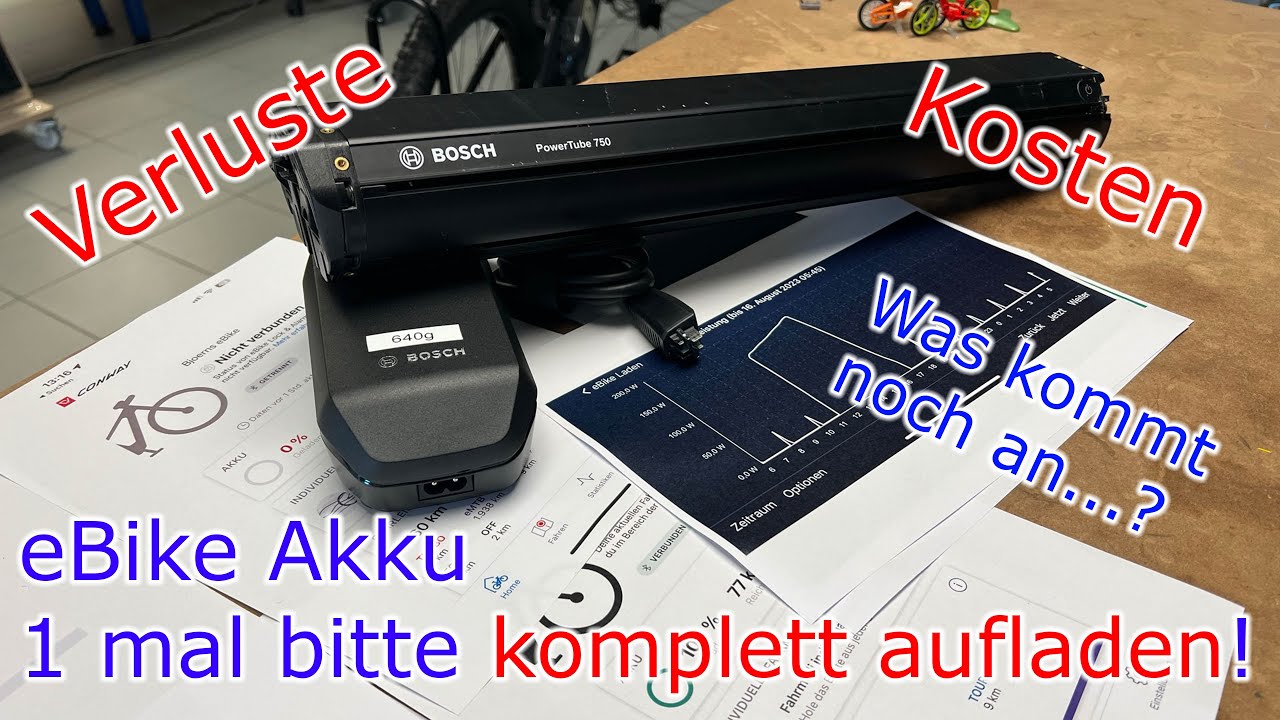 Bosch Ebike Akku Schaltet Nicht Ein Bitte Bosch eBike Akku 1 mal komplett voll !!! - YouTube