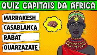 NOVO QUIZ CONHECIMENTOS GERAIS | CAPITAIS DOS PAÍSES DA ÁFRICA screenshot 2