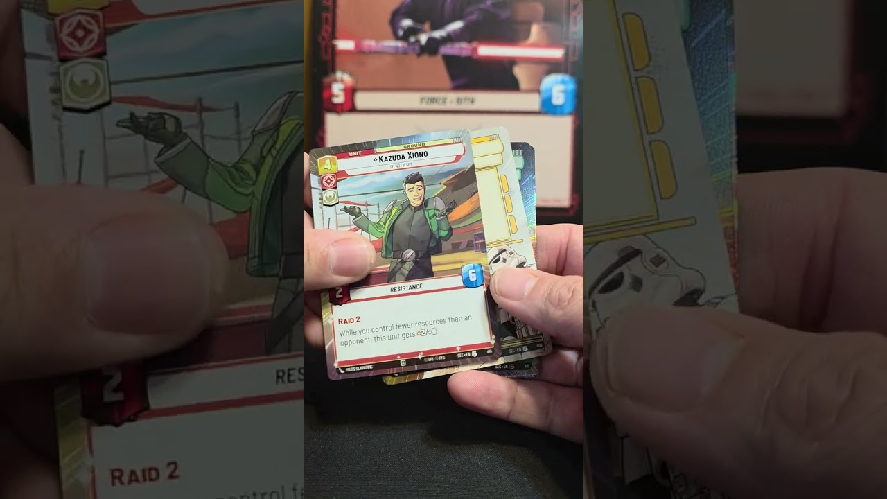 Star Wars Unlimited Carbonite Pack Opening