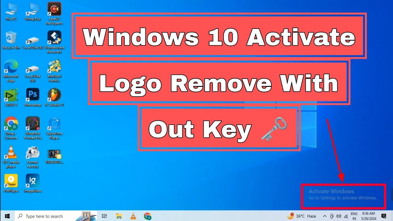 Windows 10 ko Activate kaise kare| How to activate windows 10 - YouTube