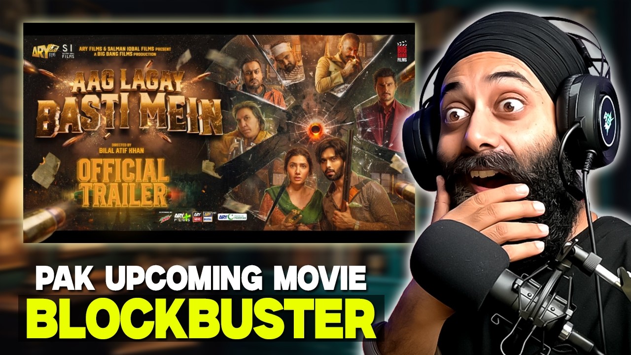 Aag Lagay Basti Mein Trailer 🔥 Indian Reaction SHOCKED! 😱