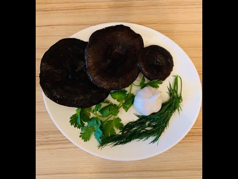 Чёрные грузди-грибы для гурманов.