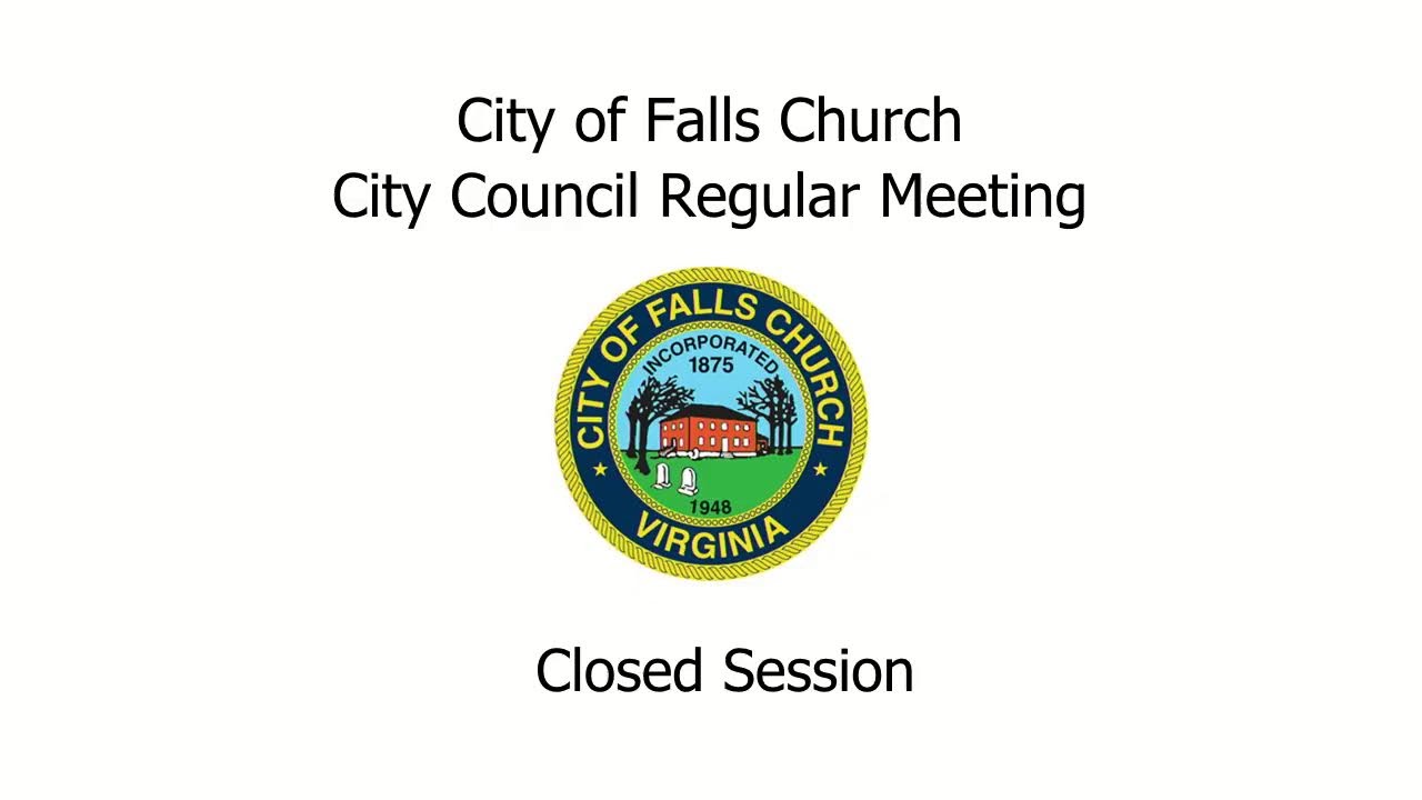 City Of Falls Church City Council Meeting Jan 10 2022 YouTube