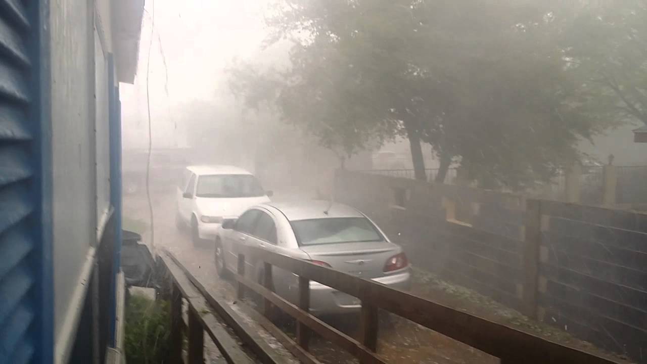 Alton Texas, March 26, 2015 Hailstorm YouTube