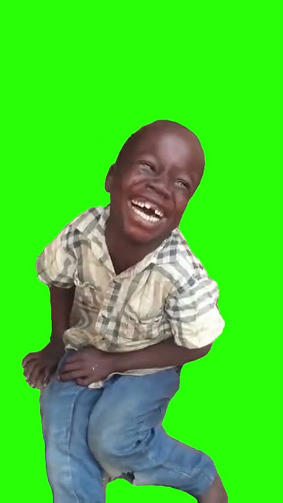 CHILD CRYING LAUGHING SAME TIME GREEN SCREEN