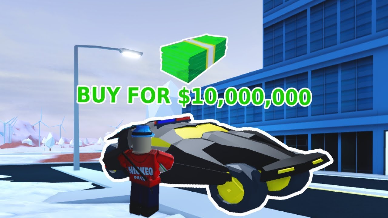 Buying The New Batmobile Roblox Jailbreak Winter Update Youtube