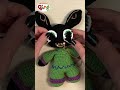 How to make a delightful Biteysaurus Bing crochet 🧶 | #Shorts | Bing Shorts