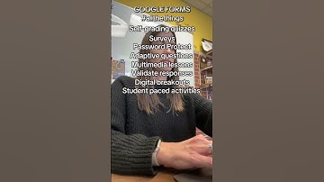 All the Things You Can Do with Google Forms #teachers #google #education #teacher