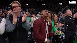 A standing ovation in the Garden for Mike Gorman's final game - Celtics - NBA Playoffs 2024