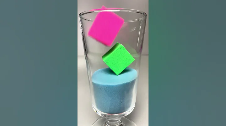 Kinetic Sand ASMR, Drop and squish, Very Satisfying and Relaxing.