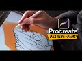 Drawing Demo - Procreate, iPad Pro, Apple Pencil