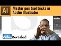 Master pen tool tricks in Adobe Illustrator