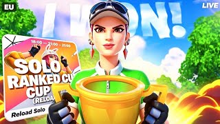 I won the solo ranked cup..
