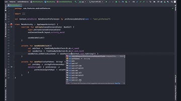 Saving data w/ DataStore - Kotlin - AndroidStudio