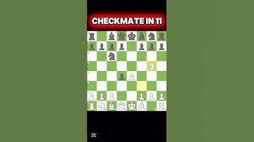 Scotch Gambit Trap– Win The Game In 11 moves💀 #shorts #chess🔥