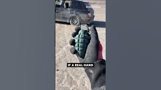 Hand Grenade vs Car 💀💣