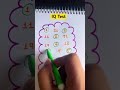 Drawing  a checkered path with numbers 1 to 10#maths#shorts#quiz#drawing#line#games #funny