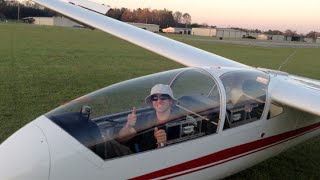 Frank Jordan - First Glider Solo