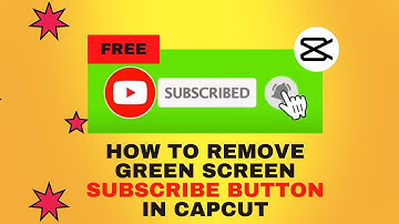 Green Screen Animated Subscribe Button | How To Remove