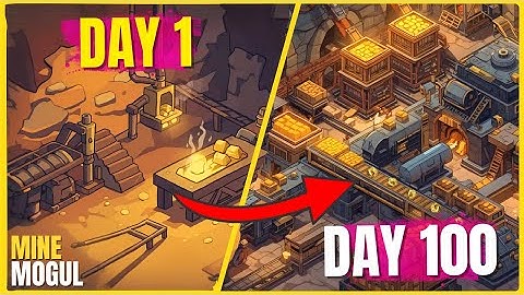 I Built a MASSIVE GOLD MINE Factory in MineMogul Gameplay Ep2