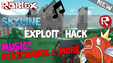 [SHOWCASE] ROBLOX Exploit/Hack: Skyline (NEW) ($4) MUSIC, STATCHANGE AND MORE!