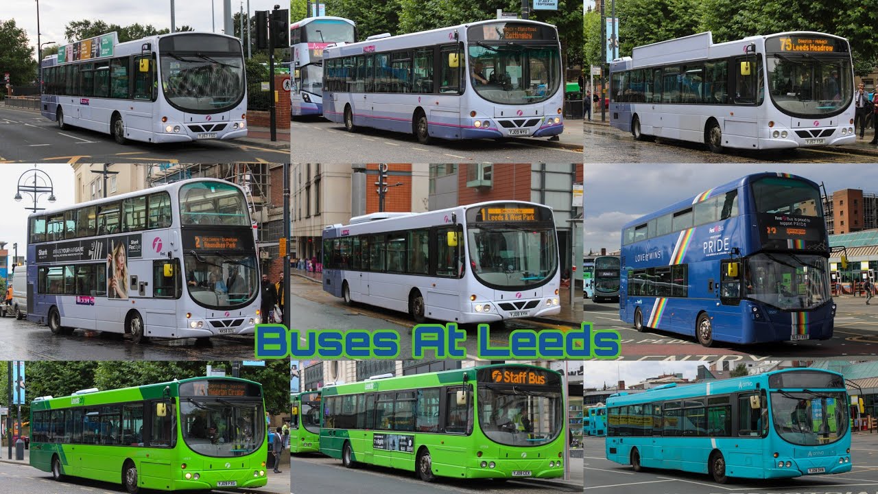 Buses At Leeds