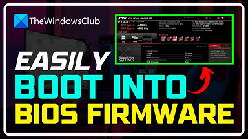 How to Boot Windows Computer Into UEFI or BIOS Firmware | Access UEFI/BIOS FIRMWARE [EASY GUIDE]