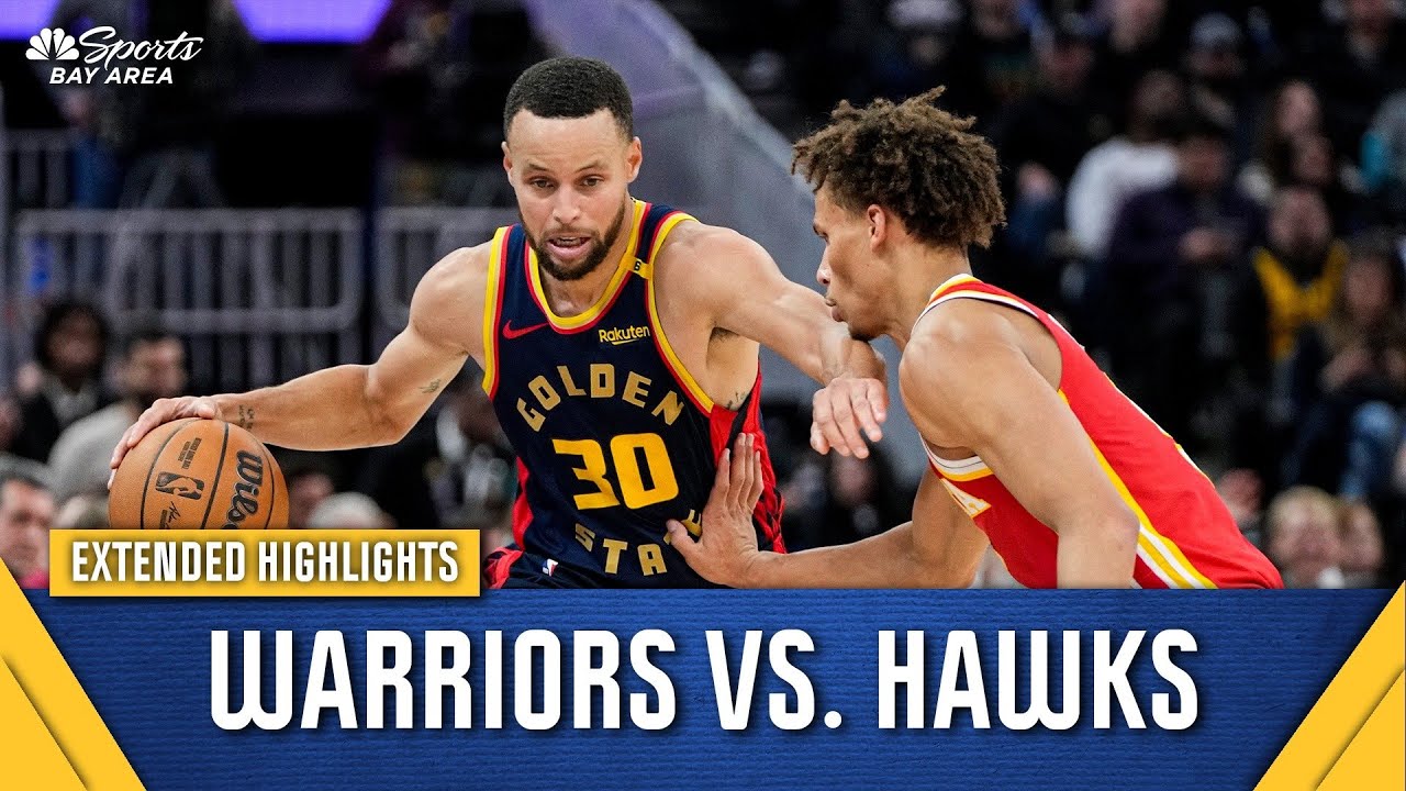 Warriors vs. Hawks highlights: Top plays in Golden State's 120-97 win
