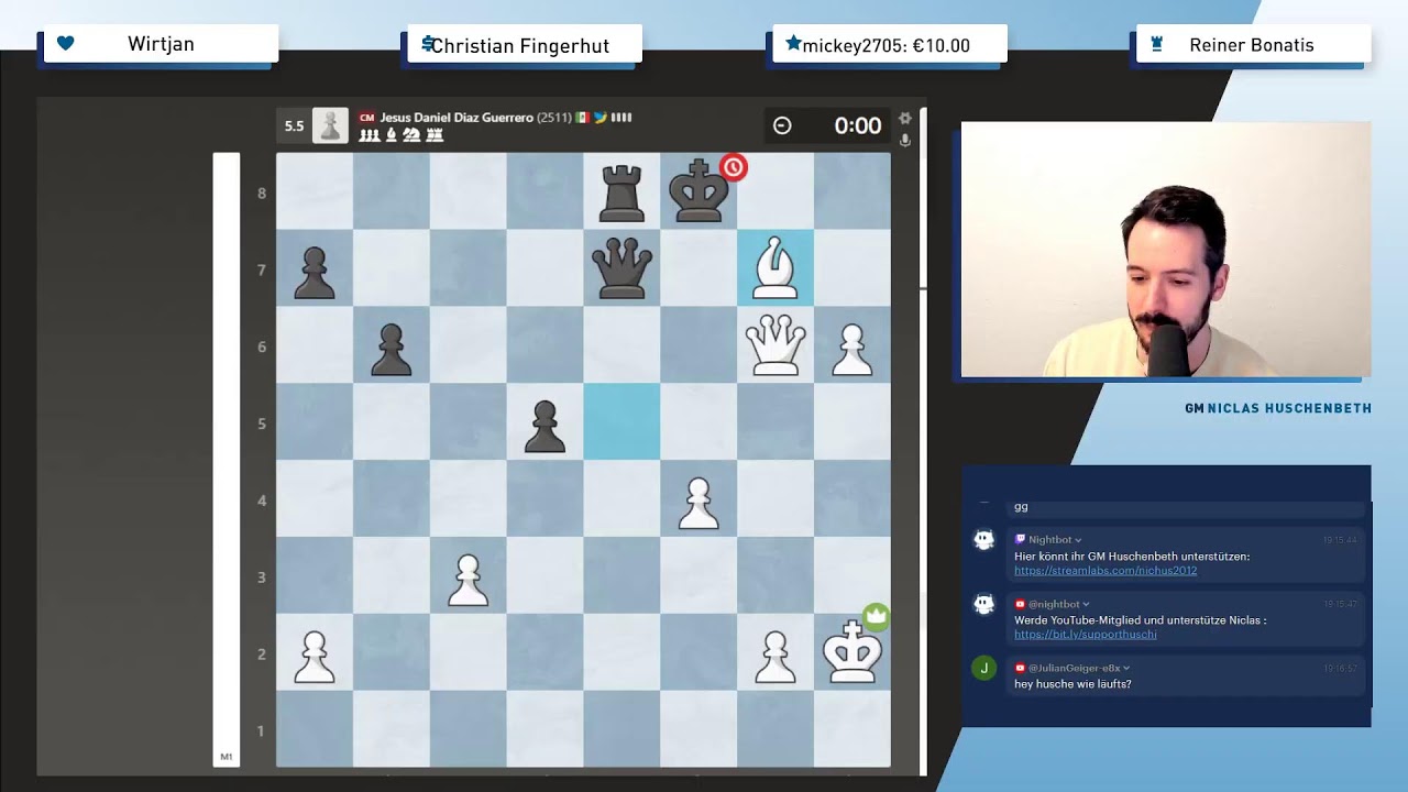 Titled Tuesday auf chess.com