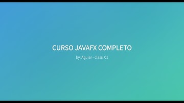 Aula01   Curso JavaFX na pratica