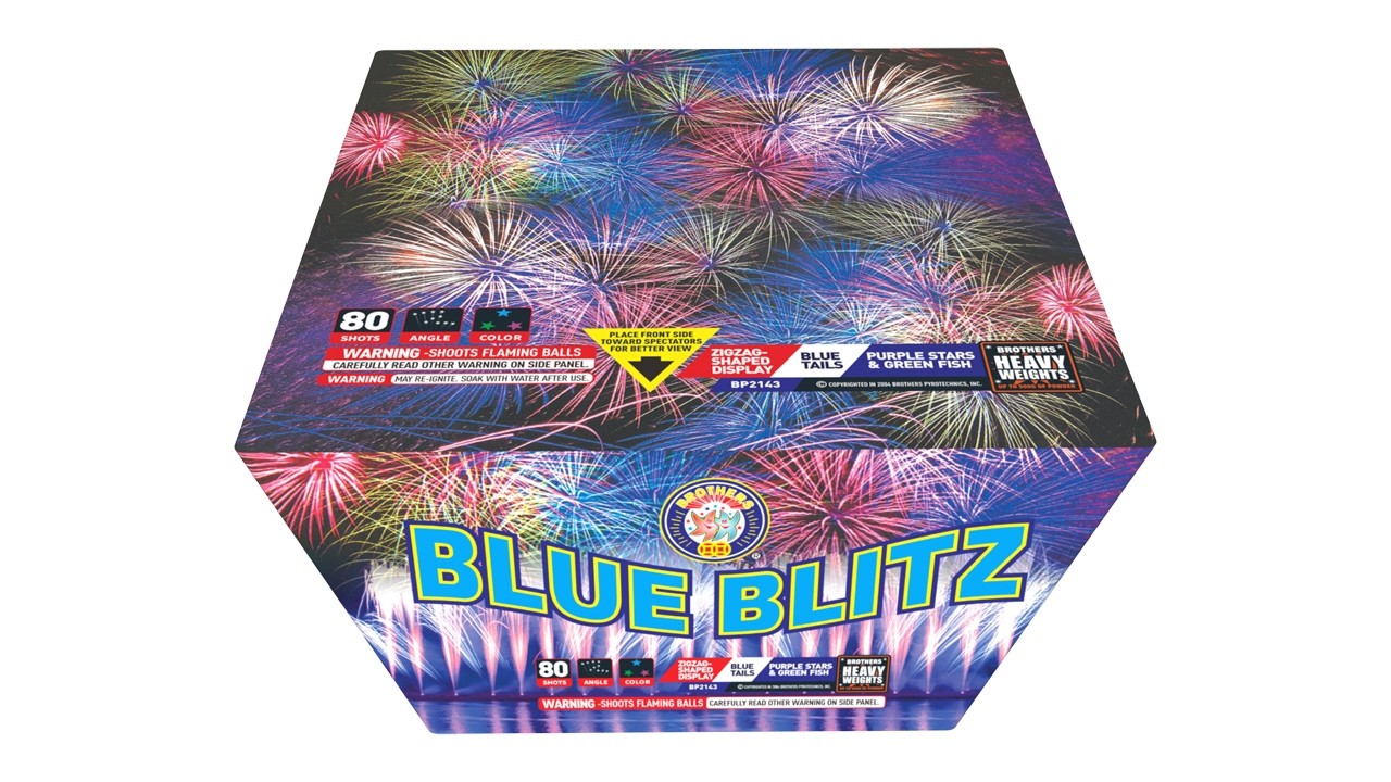BP2143 Blue Blitz 80 shots - YouTube