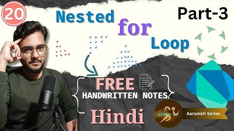 How to print star pattern in dart in hindi || Aarambh Dart series episode 20