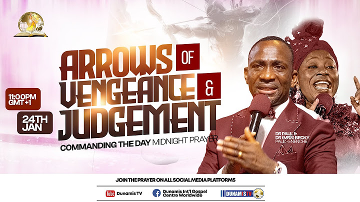COMMANDING THE DAY || ARROWS OF VENGEANCE AND JUDGEMENT || REBROADCAST ||. 25-01-2025
