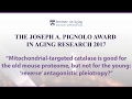 Nathan Basisty, PhD: 2017 Pignolo Award Winner discusses Protein Homeostasis and Aging