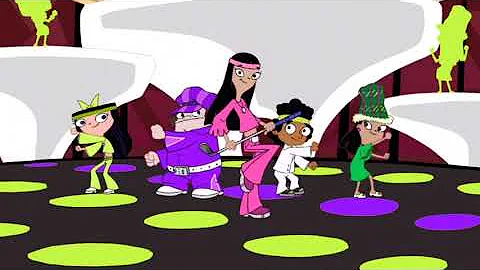 Disco Miniature Golfing Queen Scene