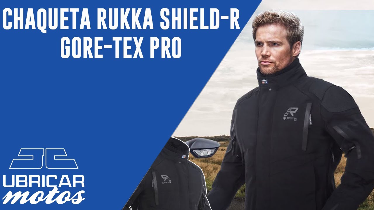 CHAQUETA RUKKA SHIELD-RD GORE-TEX PRO NEGRA