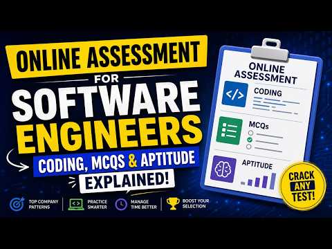 Online Assessment for Software Engineers | Coding, MCQs & Aptitude Explained